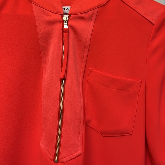 NWOT Trina Turk Zip Front Shirt Dress XS - Picture 4 of 9